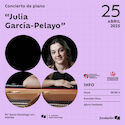 Julia GarcaPelayo ofrecer este viernes en Mrida un concierto de piano