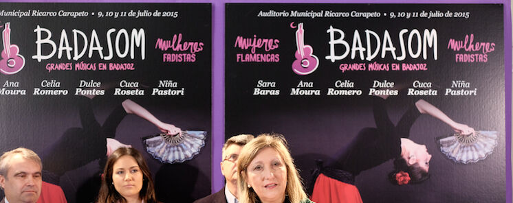 Sara Baras Dulce Pontes Celia Romero o Nia Pastori protagonizan un Badasom 2015 que tiene voz de mujer