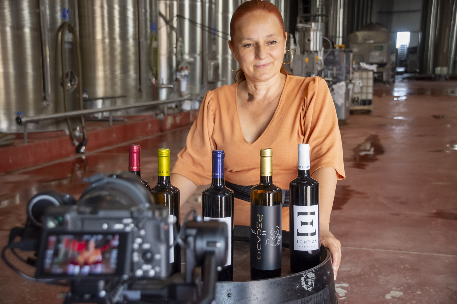 Marifé Fuentes. Bodegas Leneus 