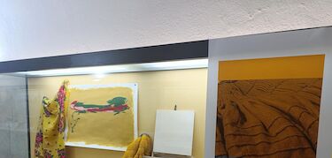 La artista plstica Virginia Rivas expone en el Museo Textil Prez Enciso de Plasencia