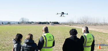 La escuela itinerante de pilotaje de drones Fademur Vuela llega a Extremadura