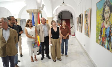 Exposición de pintura de Pilar Fernández puede visitarse en la Asamblea de Extremadura
