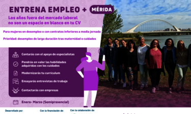 Últimos días para inscribirse en 'Entrena Empleo +' para mejorar empleabilidad de mujeres