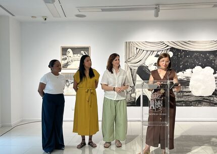 La Sala de Arte El Brocense de Cceres ofrece la exposicin smosis de Beln Mazuecos